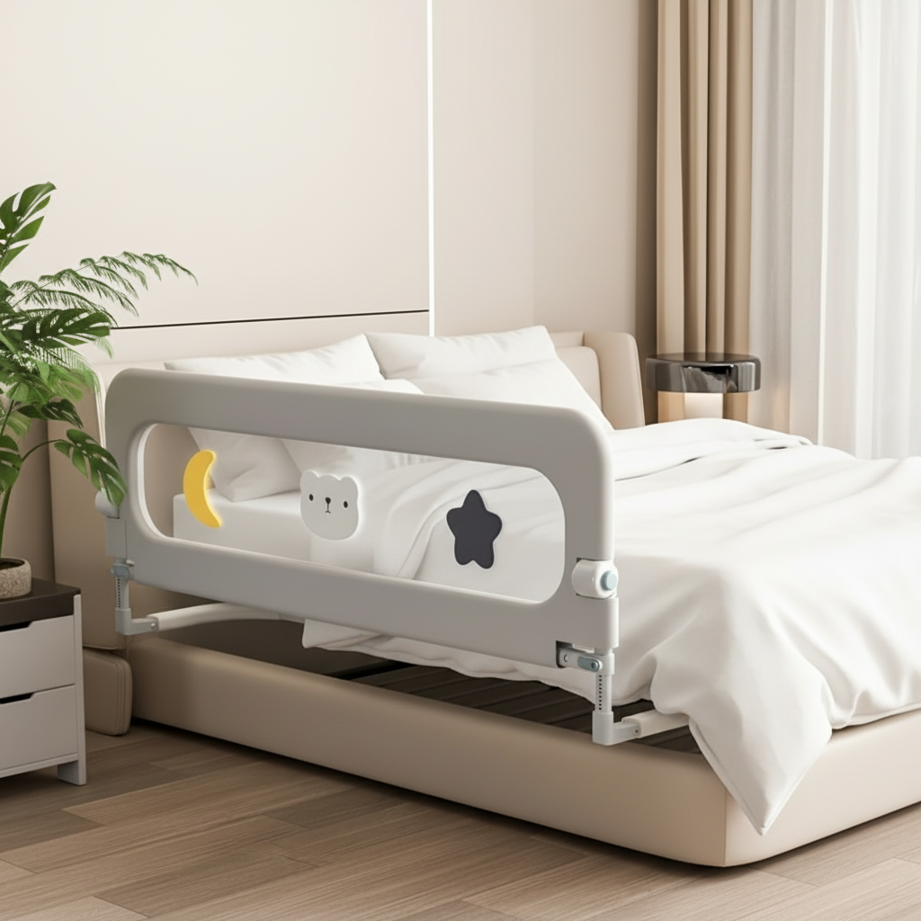 Baby Bed Rail — Photorealistic Lifestyle