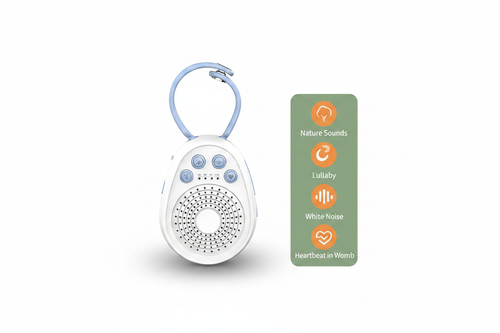 Baby Sound Machine White Background