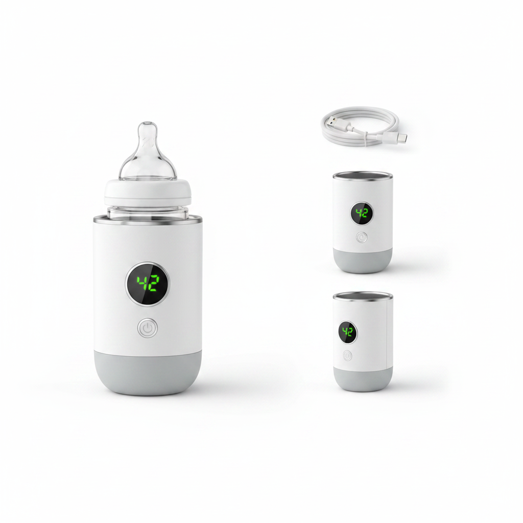 Bottle Warmer — No Baby, Realistic Studio Shot