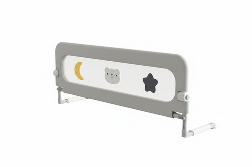 Foldable Baby Safety Bed Rail – White Background