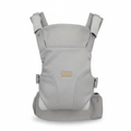 Premium Light Grey Baby Carrier — White Background