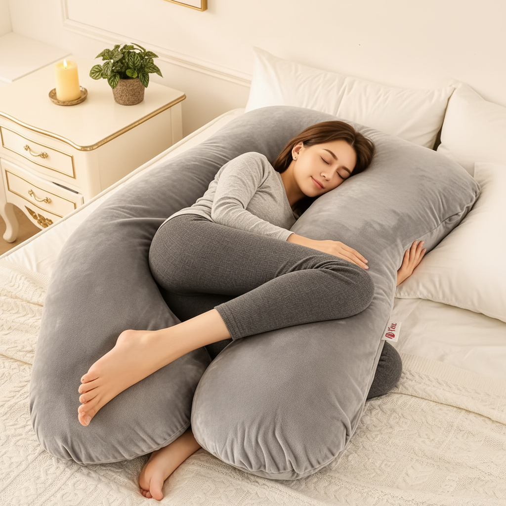 Premium Pregnancy Pillow Lifestyle