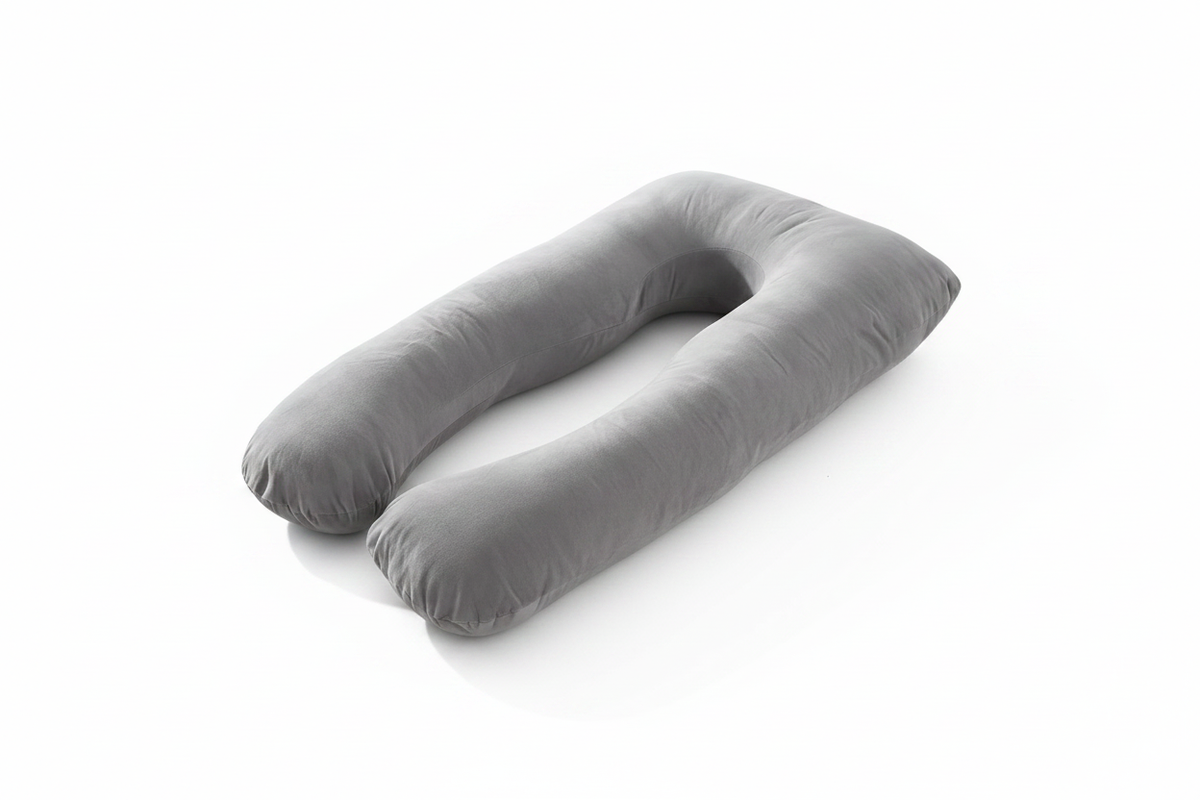 U-Shaped Pregnancy Pillow – White Background